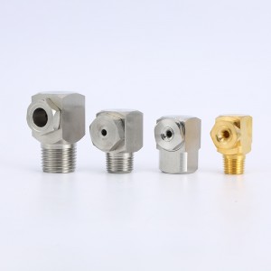 มุมสแตนเลสสตีลหัวกรวยกลวงข้อศอกข้อศอกความเย็นแบบมุมกว้างของกรวยน้ำสเปรย์น้ำสเปรย์